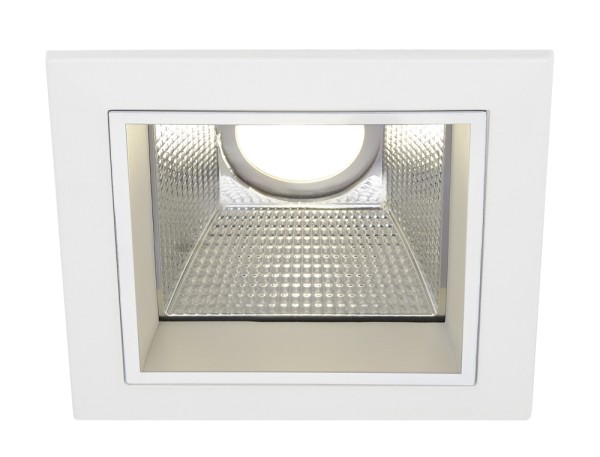 LED DOWNLIGHT PRO S, Einbauleuchte, 4000K, eckig, weiß, 11W, inkl. LED Disk Modul 850lm