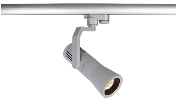 3-phasen Spot, Embudo MR 16 50 W, silber