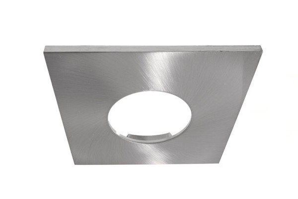Deko-Light Zubehör, Abdeckung Silbersatiniert eckig für COB 68 IP65 + Mizar II, Aluminium, 83x83mm