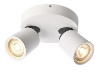 Deko-Light Deckenaufbauleuchte, Librae Round II, Aluminium, weiß matt, 50W, 230V Deko-Light Deckenaufbauleuchte, Librae Round II, Aluminium, weiß matt, 50W, 230V