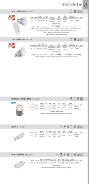 LED G9, Typ SMD LED, 2W, 3000K, 150°