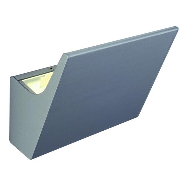 SOLF TC-D Wandleuchte, silbergrau, 26W ESL