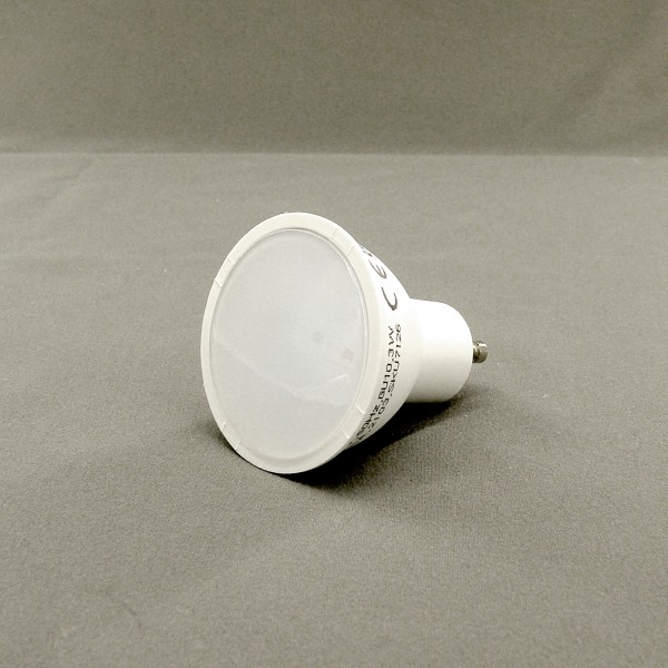 LED GU10 Leuchtmittel, 3W, SMD LED, 3000K, 110°, nicht dimmbar