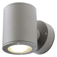 SITRA, Outdoor Wandleuchte, zweiflammig, TCR-TSE, IP44, up/down, steingrau, max. 18W SITRA, Outdoor Wandleuchte, zweiflammig, TCR-TSE, IP44, up/down, steingrau, max. 18W