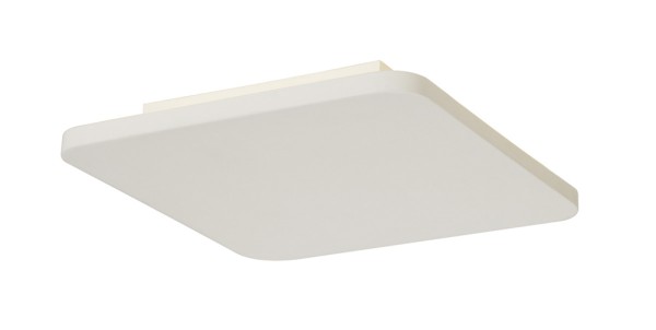 PLASTRA SQUARE, Wandleuchte, LED-Strip, 3000K, eckig, weißer Gips max. 10,8 W