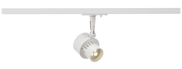 LED TRACKSPOT, 3000K, weiß, 30°, 9W, inkl. 1Phasen-Adapter