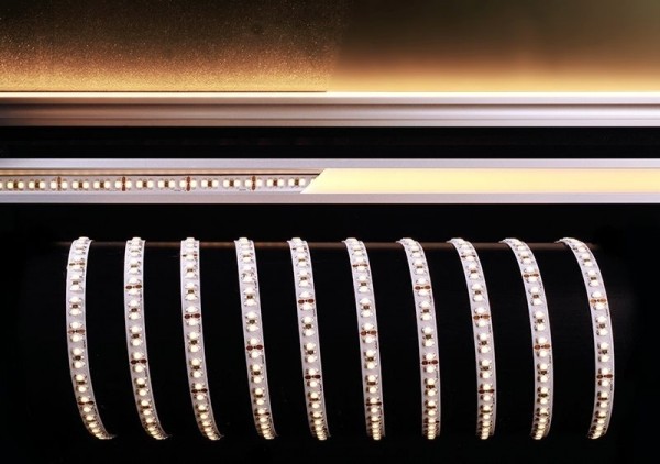 Deko-Light Flexibler LED Stripe, 3528-180-24V-2700K-5m, Kupfer, Weiß, Warmweiß, 120°, 65W, 24V