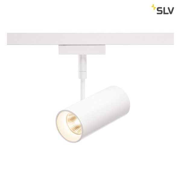 REVILO, Strahler für SLV D-TRACK Hochvolt-Stromschiene 2Phasen, LED, 3000K, weiß, 36°