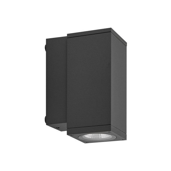 Deko-Light Wandaufbauleuchte, ShoreLine Pro Square, 6 W, DIM, 3000/4000 K, Dunkelgrau, Aluminium