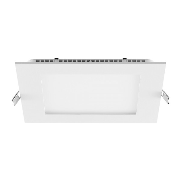 Deko-Light Downlight, Anik Square 155, 17 W, DIM, 3000 K, Weiß, Aluminium/Stahl/PMMA, 120°, 32-37V