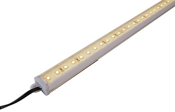 KapegoLED LED Bar / Tube, 2835 SMD 2800, Aluminium, Silber, Warmweiß, 120°, 7W, 24V, 600mm