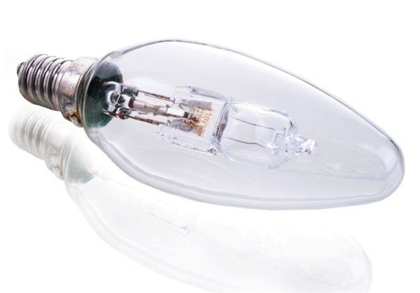 Osram Leuchtmittel, Halogen Eco Classic, Warmweiß, 220-240V AC/50-60Hz, E14, 30,00 W, EEI: C