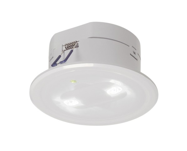 P-LIGHT, Einbauleuchte, LED, 6000K, rund, weiß, 5W