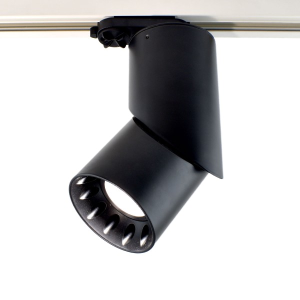 nook, LED-Spot für 3-Phasenstromschiene, 23W, 5000K, 46°, schwarz