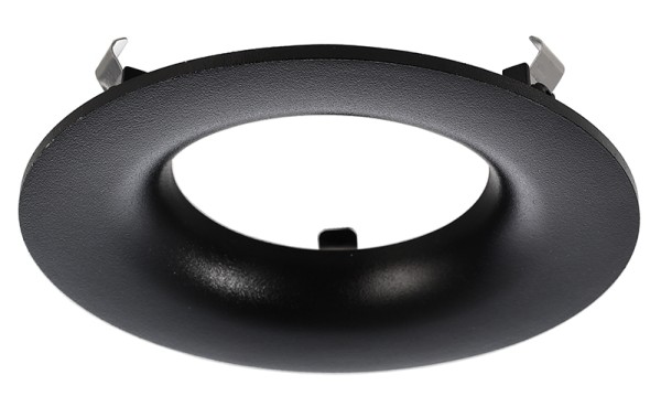 Deko-Light Zubehör, Reflektor Ring Schwarz für Serie Uni II Max, Aluminium Druckguss, Schwarz
