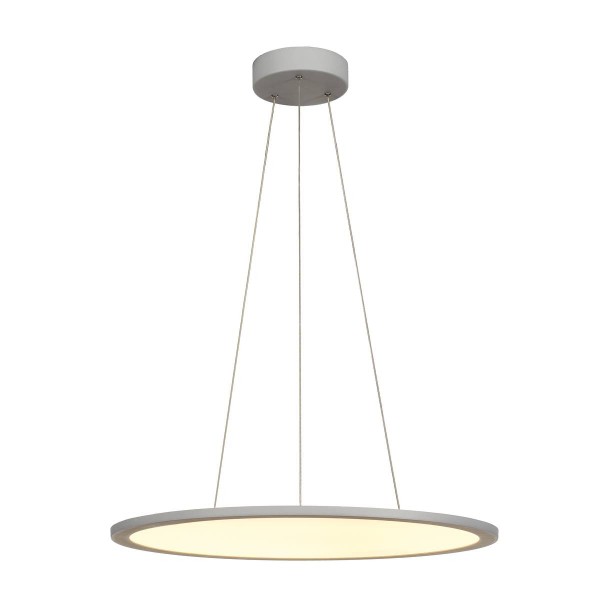 PANEL 60 DALI Indoor LED Pendelleuchten rund grau 3000K