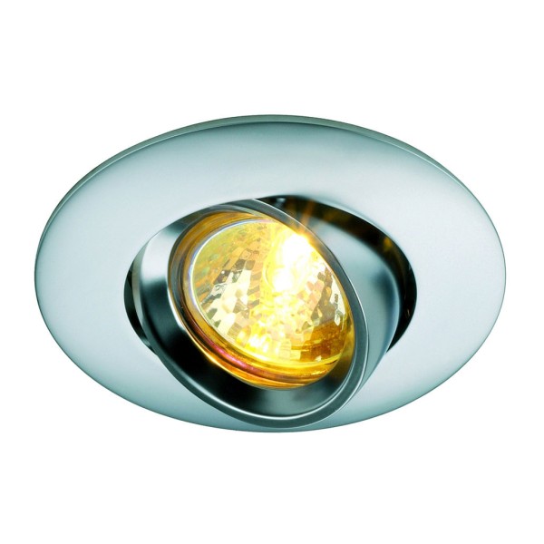 AUSTRATURN Downlight, rund, chrom matt, MR16, max. 50W