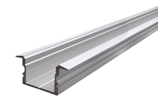 Reprofil Profil, T-Profil hoch ET-02-15, Aluminium, Silber eloxiert, 3000mm