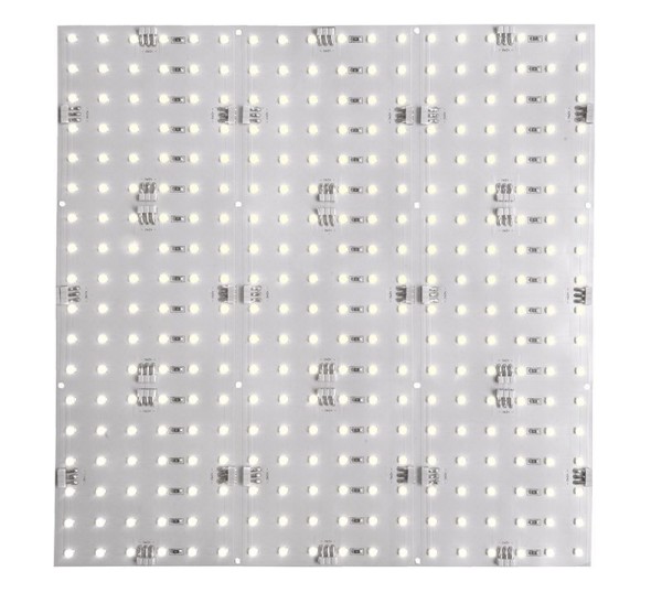 Deko-Light Modular System, Modular Panel Flex, Kupfer, Weiß, Neutralweiß, 120°, 24W, 24V, 240x240mm