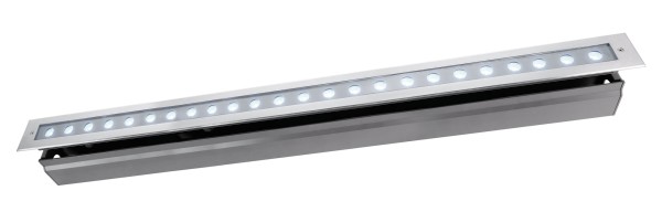 Deko-Light Bodeneinbauleuchte, Line VI CW, Edelstahl, silberfarben, Kaltweiß, 20°, 34W, 230V, 1025mm