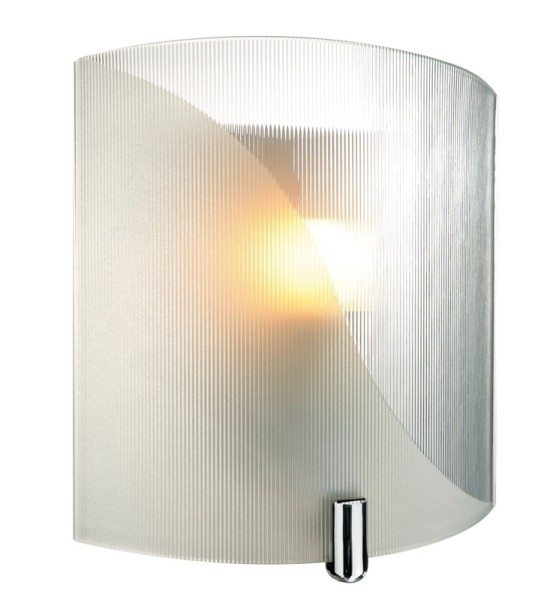 Wandleuchte Pliego, Glas matt, 230V