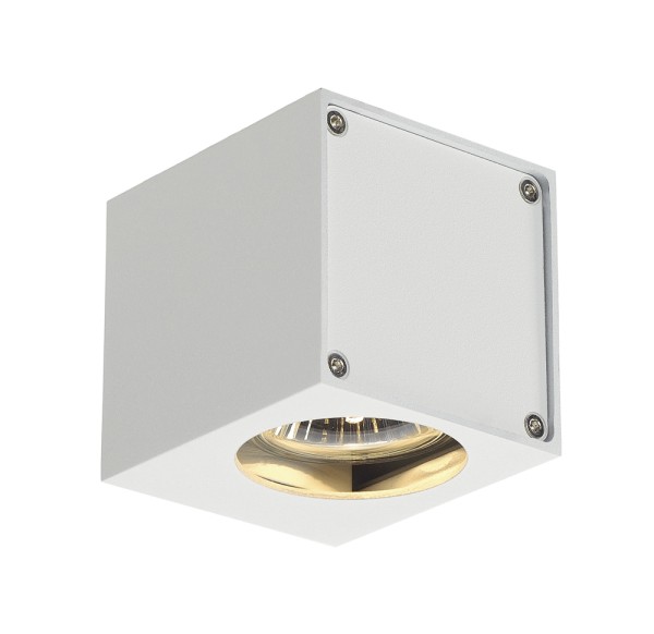 ALTRA DICE WL-1, Wandleuchte, QPAR51, eckig, weiß, max. 35W