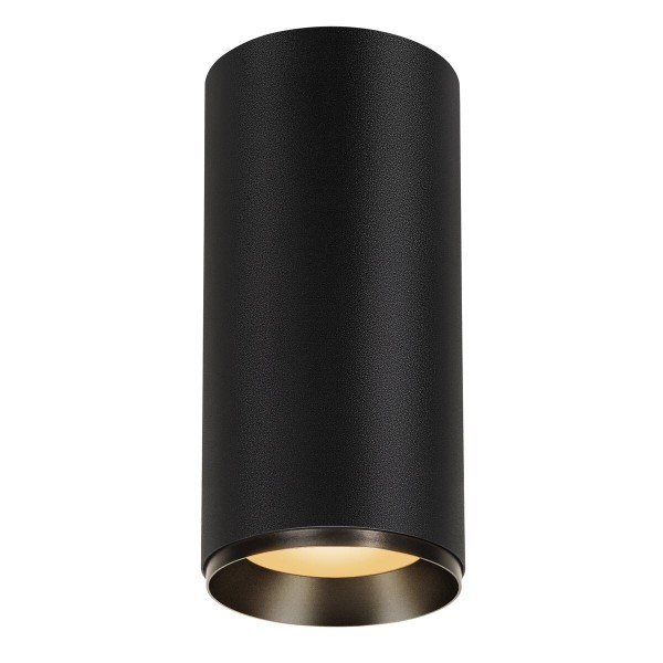 NUMINOS® DALI XL, Deckenaufbauleuchte schwarz 36W 2700K 24°