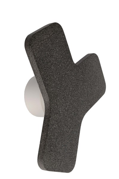 Deko-Light Zubehör, Abdeckung Grau Granit für Leuchte Ypsilon, Beton, Grau Granit, 245x232mm