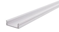 Reprofil Profil, U-Profil flach AU-01-15, Aluminium, Weiß-matt, 1000mm Reprofil Profil, U-Profil flach AU-01-15, Aluminium, Weiß-matt, 1000mm