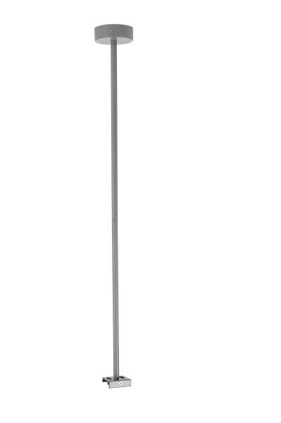 Deko-Light Schienensystem 3-Phasen 230V, Aluminium, Fenstergrau RAL 7040, 635mm