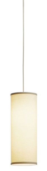 SOPRANA, Pendelleuchte für Hochvolt-Stromschiene 1Phasen, TC-DSE, Schirm weiß, max. 40W