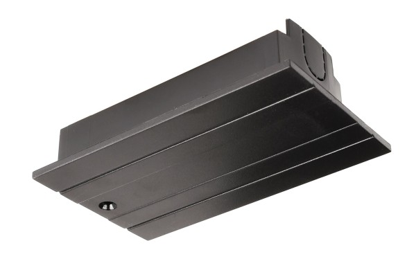 Deko-Light 3-Phasen Schienensystem, D Line DALI Abdeckblende Einspeiser links/rechts, schwarz