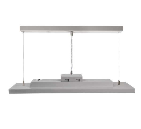 Deko-Light Pendelleuchte, Draconis, Aluminium Druckguss, Weißaluminium RAL 9006, 60°, 72W, 230V