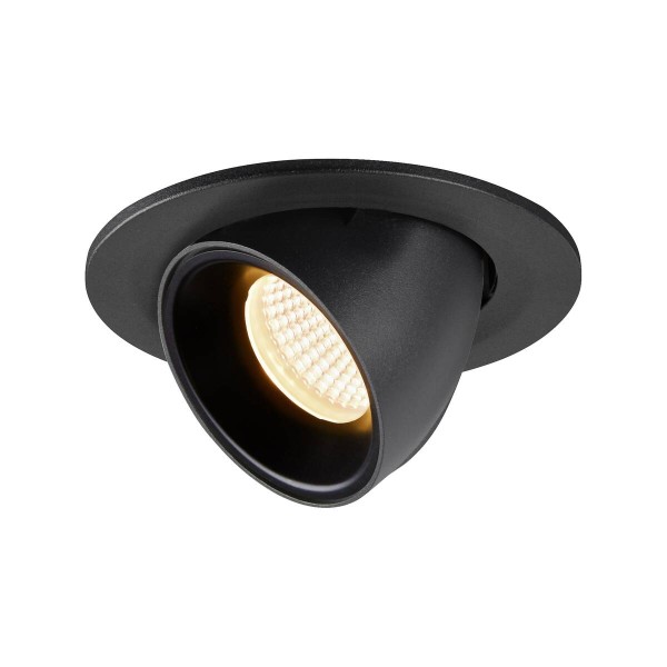 NUMINOS® GIMBLE S, Deckeneinbauleuchte schwarz 3000K 20°