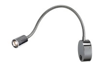 DIO FLEX PLATE, Wandleuchte, Power LED 1W, 3000K, chrom, DIO FLEX PLATE, Wandleuchte, Power LED 1W, 3000K, chrom,