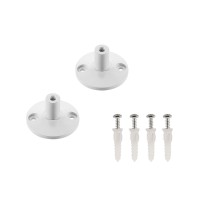 WANDHALTER, für TENSEO Niedervolt-Seilsystem, kurz, weiß, 2 Stück WANDHALTER, für TENSEO Niedervolt-Seilsystem, kurz, weiß, 2 Stück