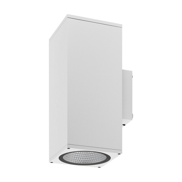 Deko-Light Wandaufbauleuchte, ShoreLine Pro Square Up+Down, 31,5 W, DIM, 3000/4000K, weiß, Weiß