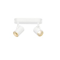 HELIA, Wand- und Deckenleuchte, zweiflammig, LED, 3000K, 35°, weiß HELIA, Wand- und Deckenleuchte, zweiflammig, LED, 3000K, 35°, weiß