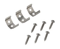 BEFESTIGUNGSKLAMMERN 45°, für BATTEN LED Serie, 3 Stück BEFESTIGUNGSKLAMMERN 45°, für BATTEN LED Serie, 3 Stück