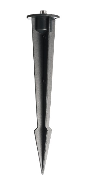 Deko-Light Zubehör, Erdspieß für Serie Colt 4/8W, M5, Aluminium, Schwarzgrau RAL 7021, 170mm