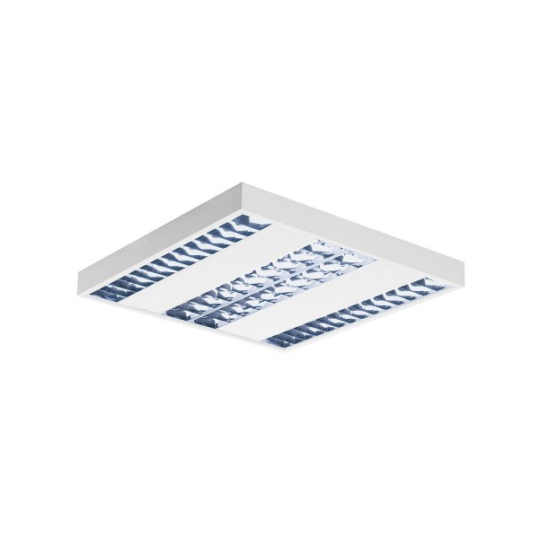 RASTO, Deckenleuchte, vierflammig, LED, 4000K, weiß, L/B/H  60,4/60,4/5,8 cm, 4000lm, 38W