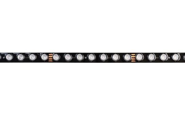 Deko-Light Flexibler LED Stripe, D Lense Line IP67 RGB 10°, Silikon, Schwarz, RGB, 10°, 8W, 24V