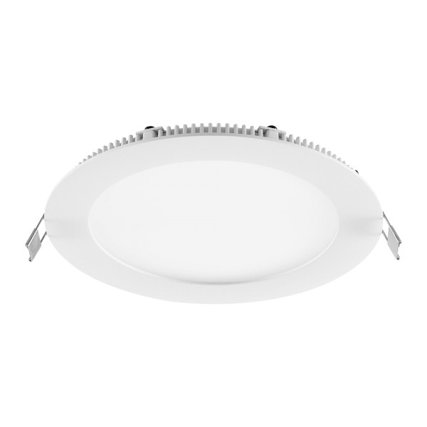 Deko-Light Downlight, Anik Round 165, 12 W, DIM, 2700 K, Weiß, Aluminium/Stahl/PMMA, Warmweiß (WW)