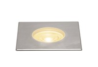DASAR 180 PREMIUM, Outdoor Bodeneinbauleuchte, LED, 3000K, IP67, eckig, Blende edelstahl, 60°, 24W DASAR 180 PREMIUM, Outdoor Bodeneinbauleuchte, LED, 3000K, IP67, eckig, Blende edelstahl, 60°, 24W