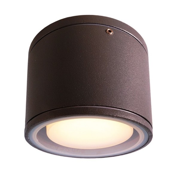 Deko-Light Deckenaufbauleuchte, Mob Round I, Aluminium Druckguss, anthrazit, 9W, 230V