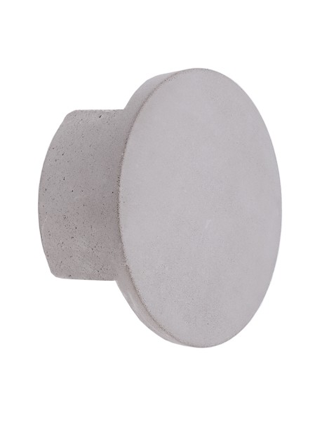 Deko-Light Wandaufbauleuchte, Lupe II, Beton, grau, Warmweiß, 6W, 230V, 700mA, 156x60mm