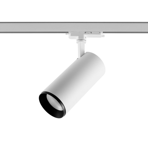 Deko-Light 3-Phasen-Spot, Lucea 40 Tilt, 40 W, DALI, 4000 K, Weiß, Aluminium, Weiß, 36°, 230V