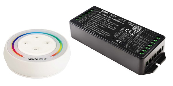 Deko-Light Steuerung RF, RF-smart, Starter-Set RGB/W/CCT, 12-48V, 20A inkl. Fernb., IP20, Kunststoff