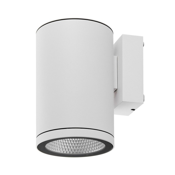 Deko-Light Wandaufbauleuchte, ShoreLine Pro Round, 20 W, DIM, 3000/4000 K, weiß, Aluminium, Weiß