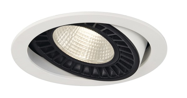 SUPROS, Einbauleuchte, LED, 3000K, rund, weiß, 4000lm, 60° Reflektor, 33,5W